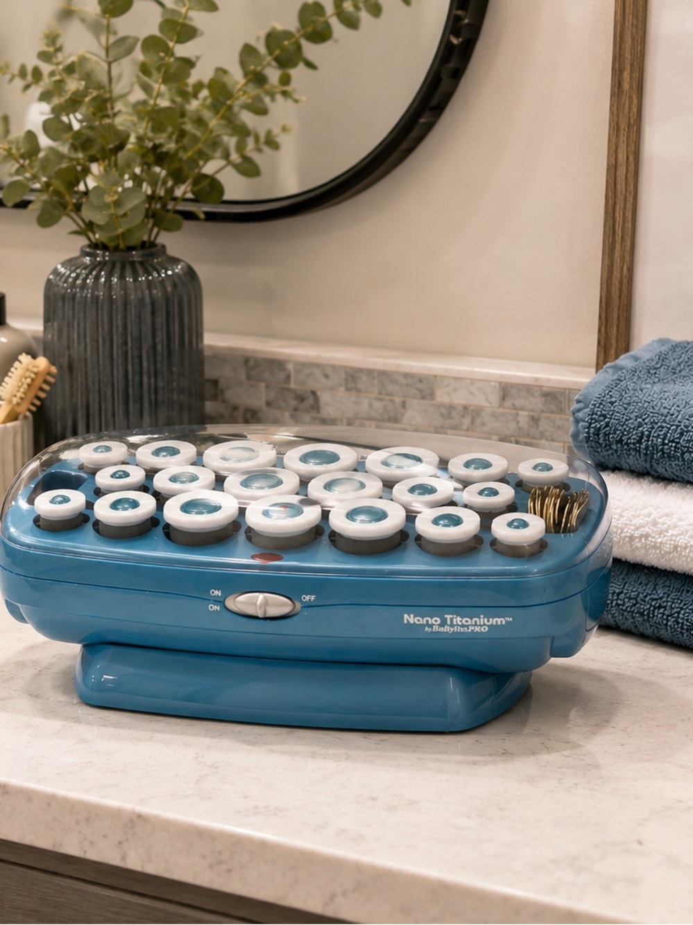BaByliss Hot Rollers Set - Blue